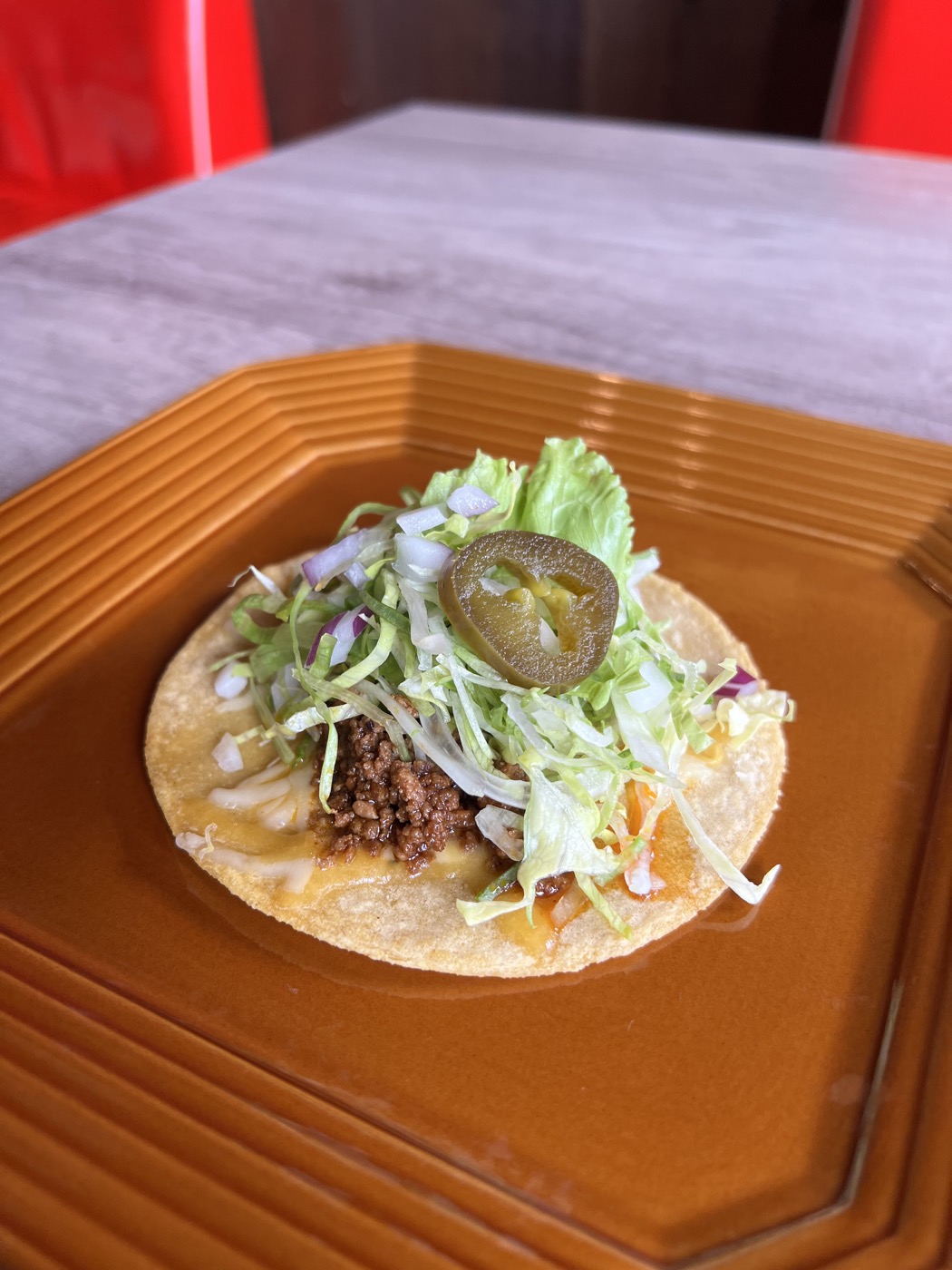 TACOSYALOWのウチナータコス